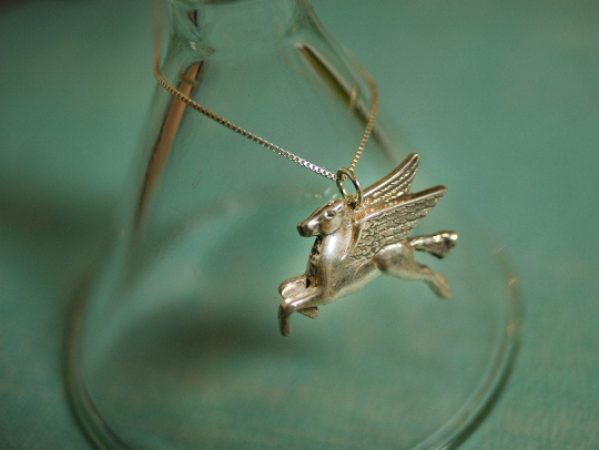 Winged Horse Pegasus "Mobil" Pendant - Image 5