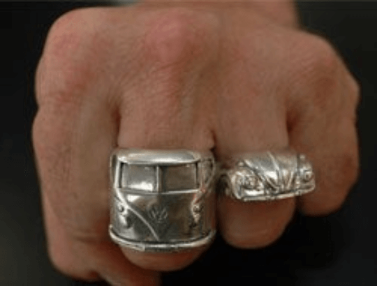 1960's VW Micro Bus Ring - Image 3