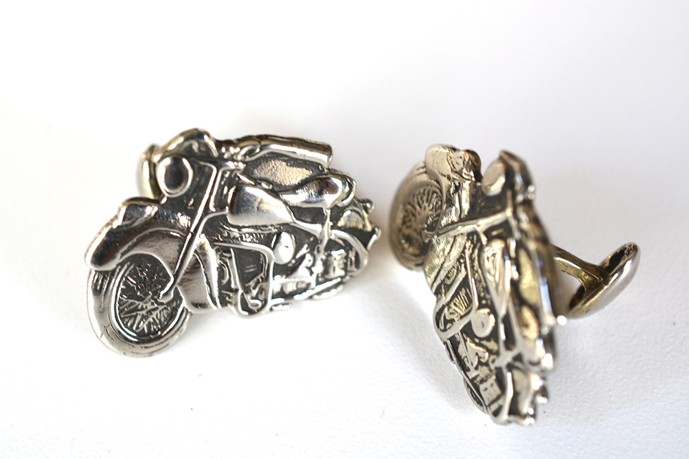 Indian Cufflinks HI Octane Jewelry Hot Rod Rings