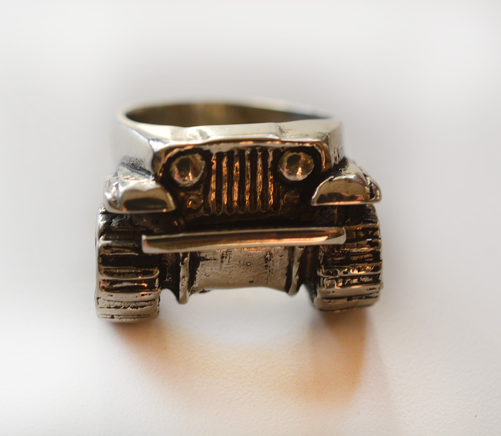 Jeep Wrangler Rubicon Ring - HI Octane Jewelry | Hot Rod Rings
