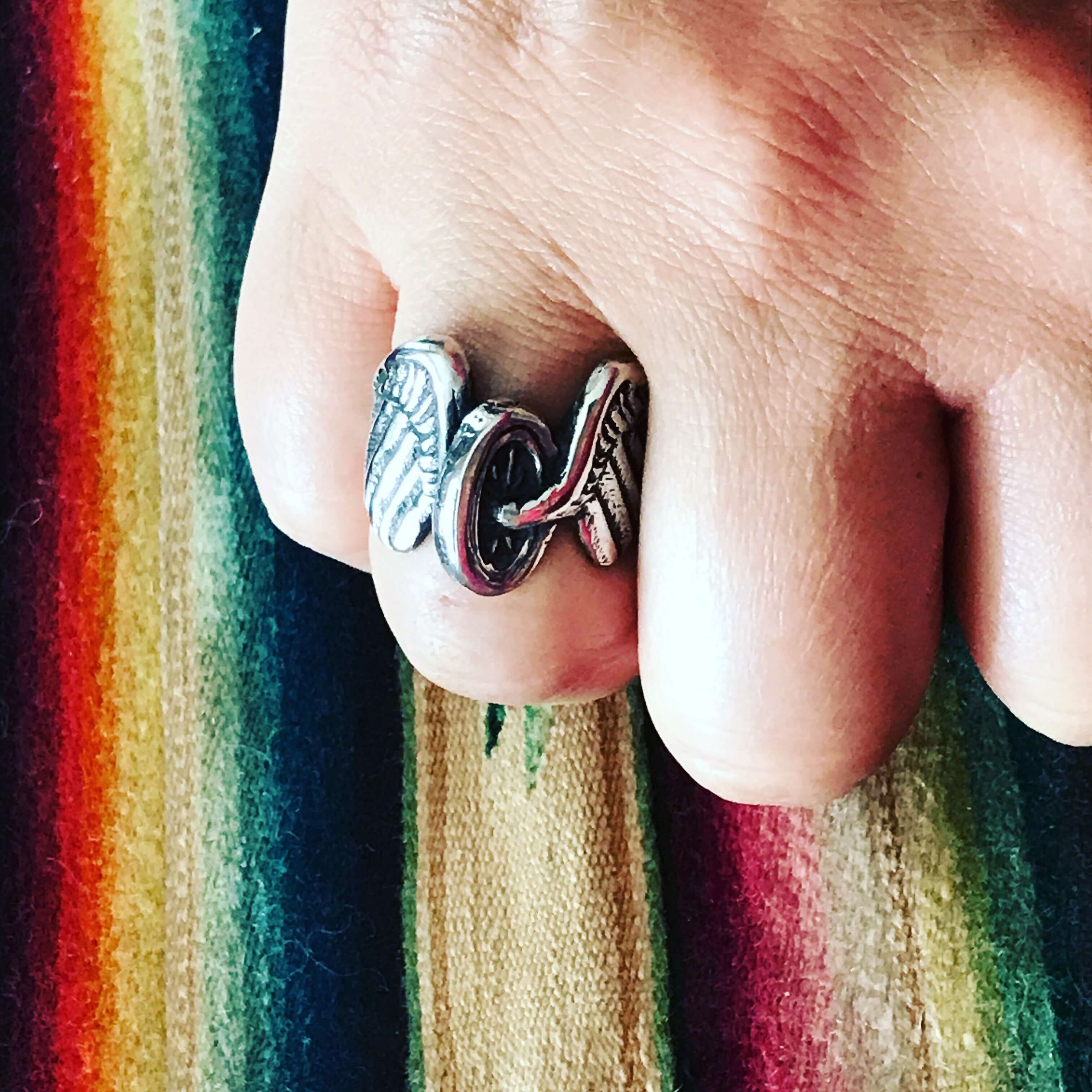 Winged Wheel Ring - Image 8