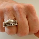 1966 Mercury Ring in White or Gold Bronze