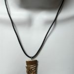 Tiki Surf God Necklace in Sterling Silver