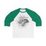 Alternative view of You Rev Me Up! Unisex 3/4 Sleeve Tee