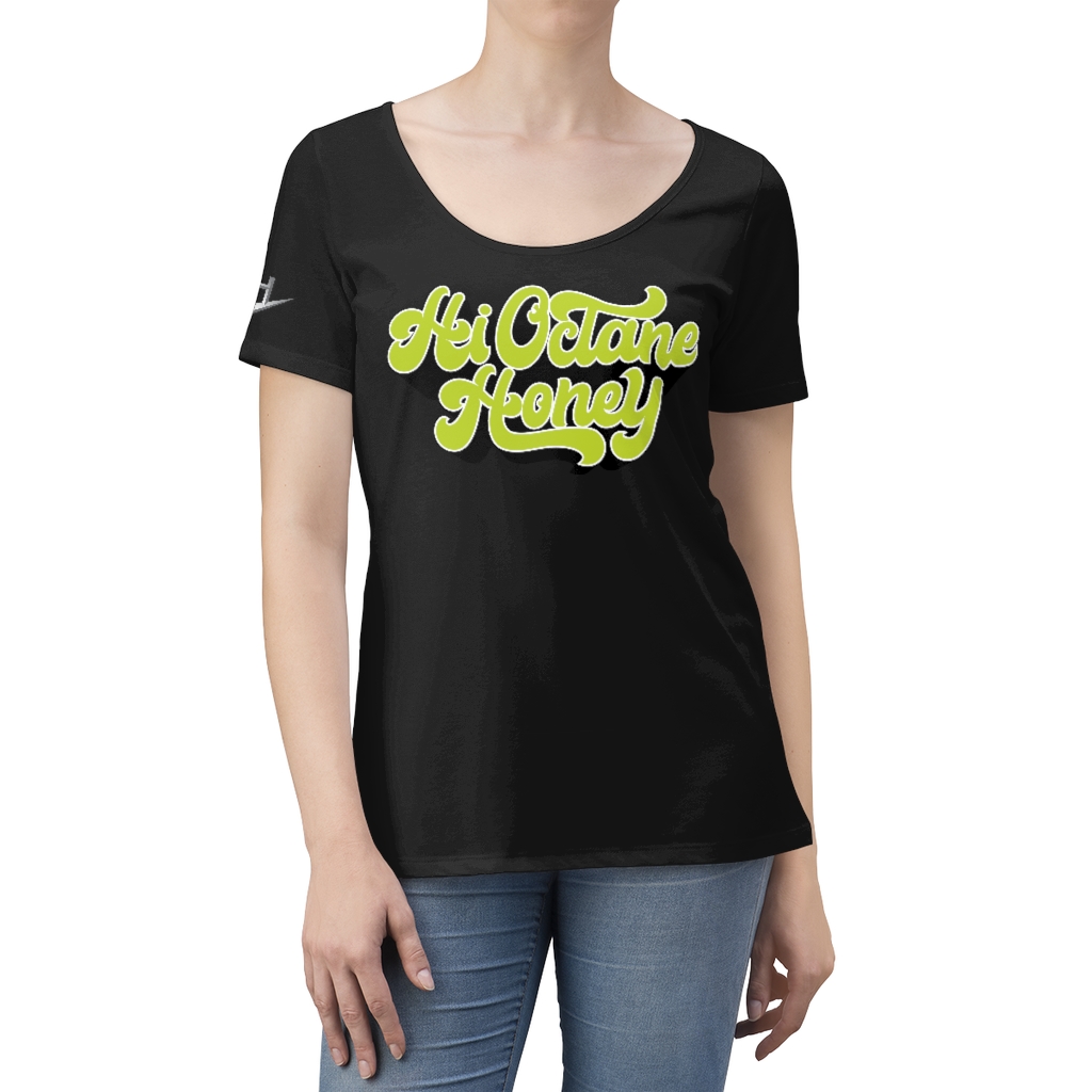 HiOctane Honey Scoop Neck T-shirt - Image 8