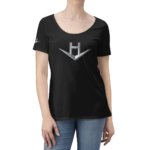 Alternative view of HiOctane Honey HV Scoop Neck T-shirt
