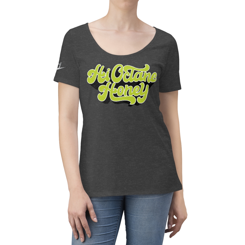 HiOctane Honey Scoop Neck T-shirt - Image 6
