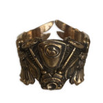 Alternative view of Harley Engine Ring with Wings