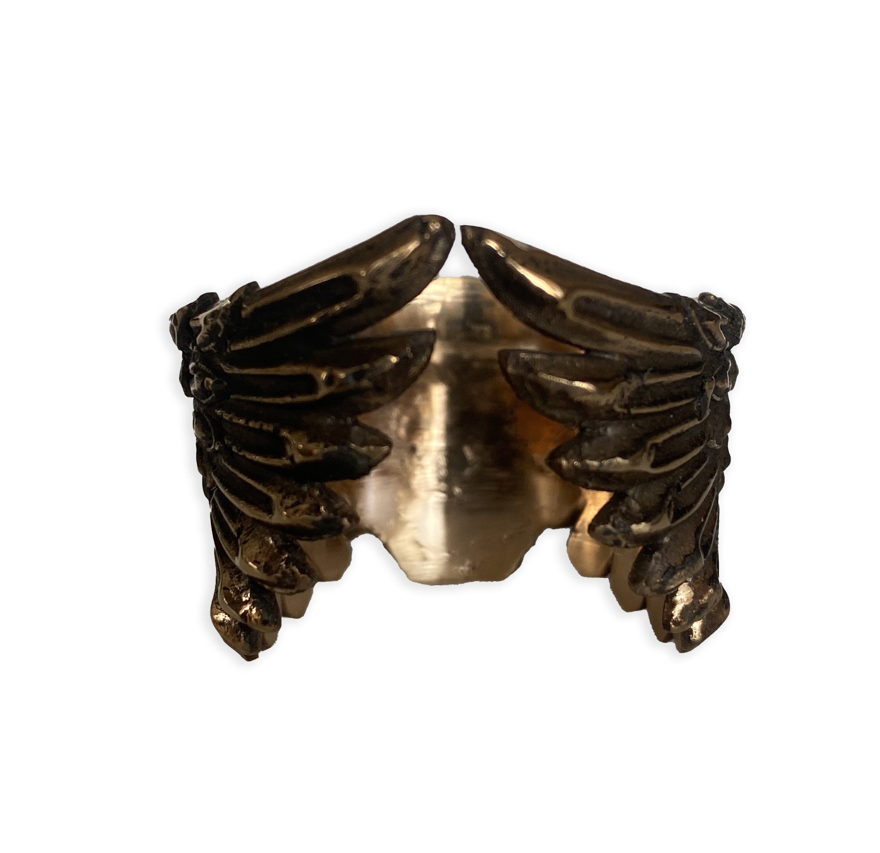Harley Engine Ring with Wings - Image 6