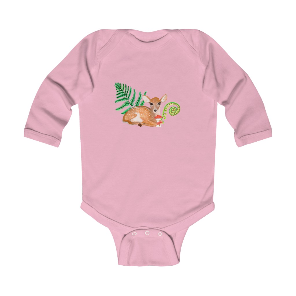 Woodland Infant Long Sleeve Bodysuit - Image 7