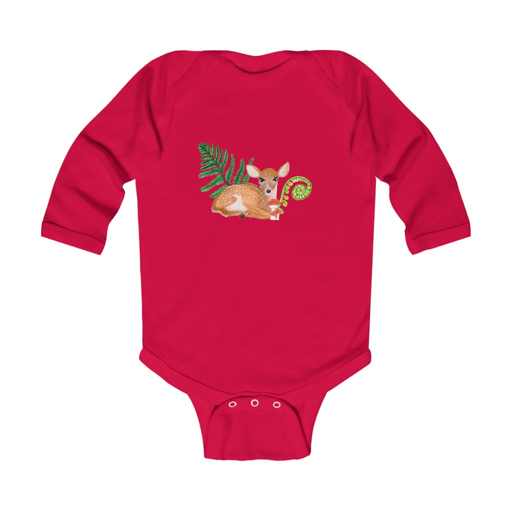 Woodland Infant Long Sleeve Bodysuit - Image 8