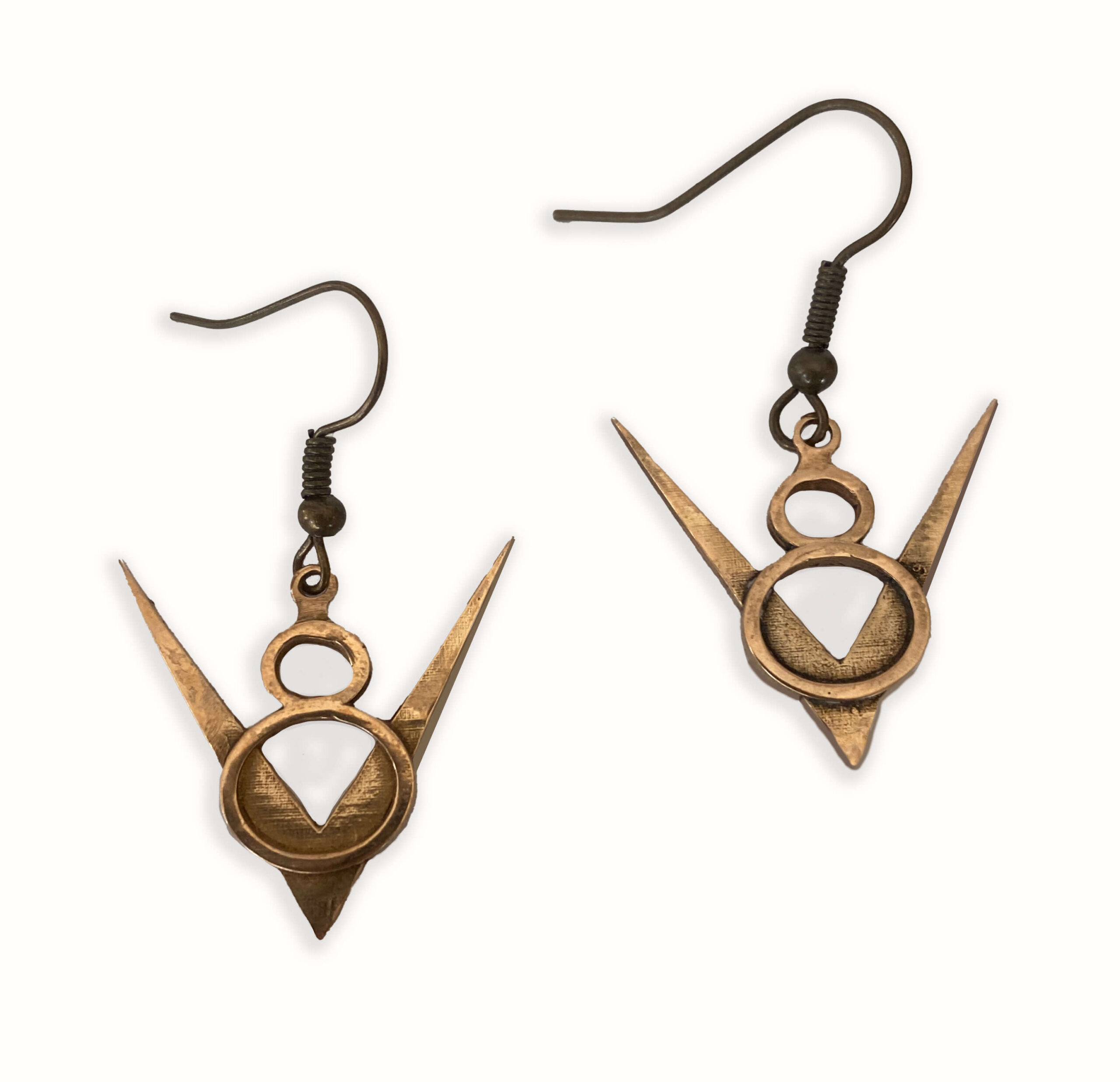 V8 Emblem Earrings