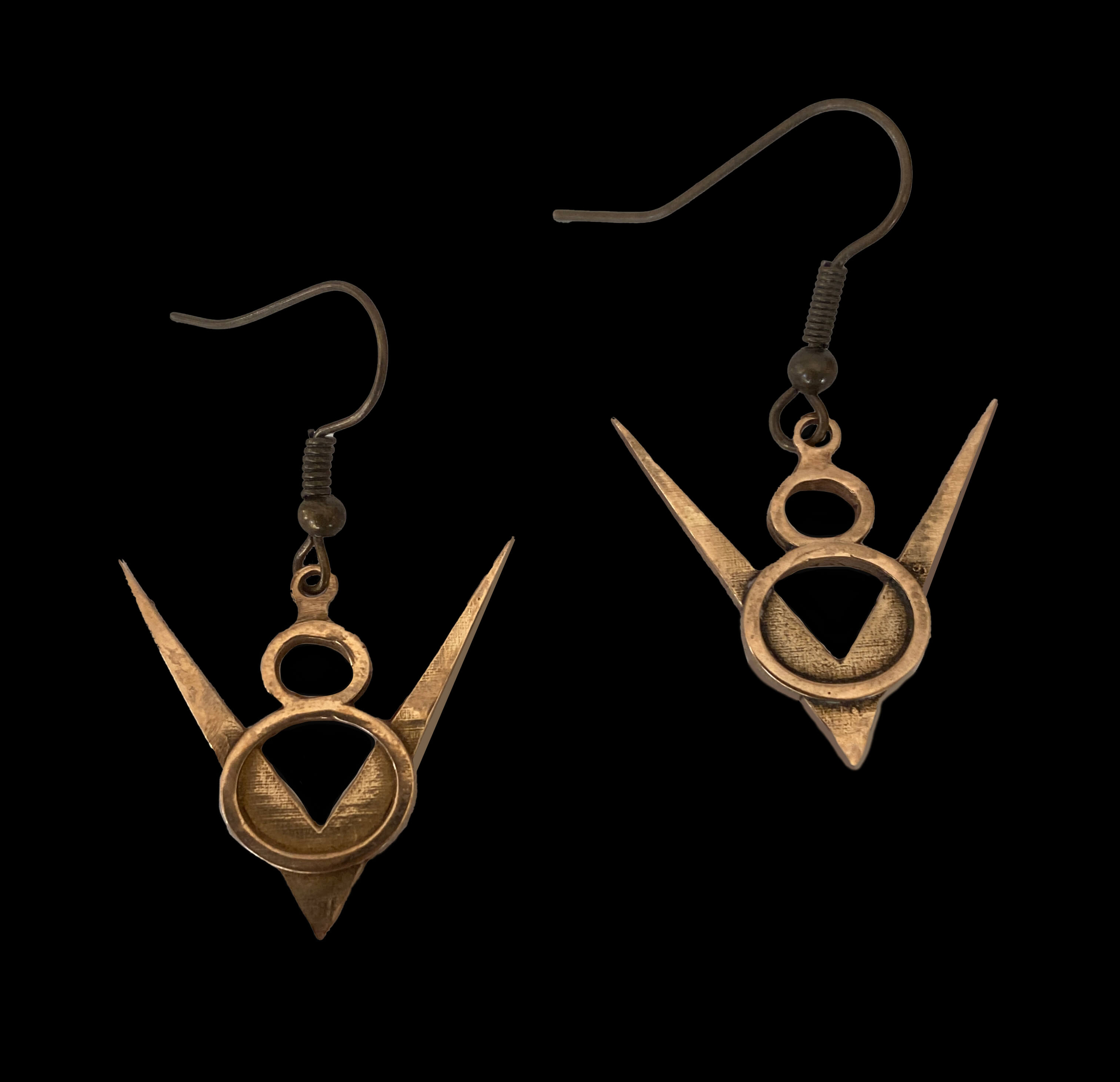 V8 Emblem Earrings - Image 3