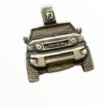 Alternative view of Toyota FJ Cruiser Necklace in Sterling Silver