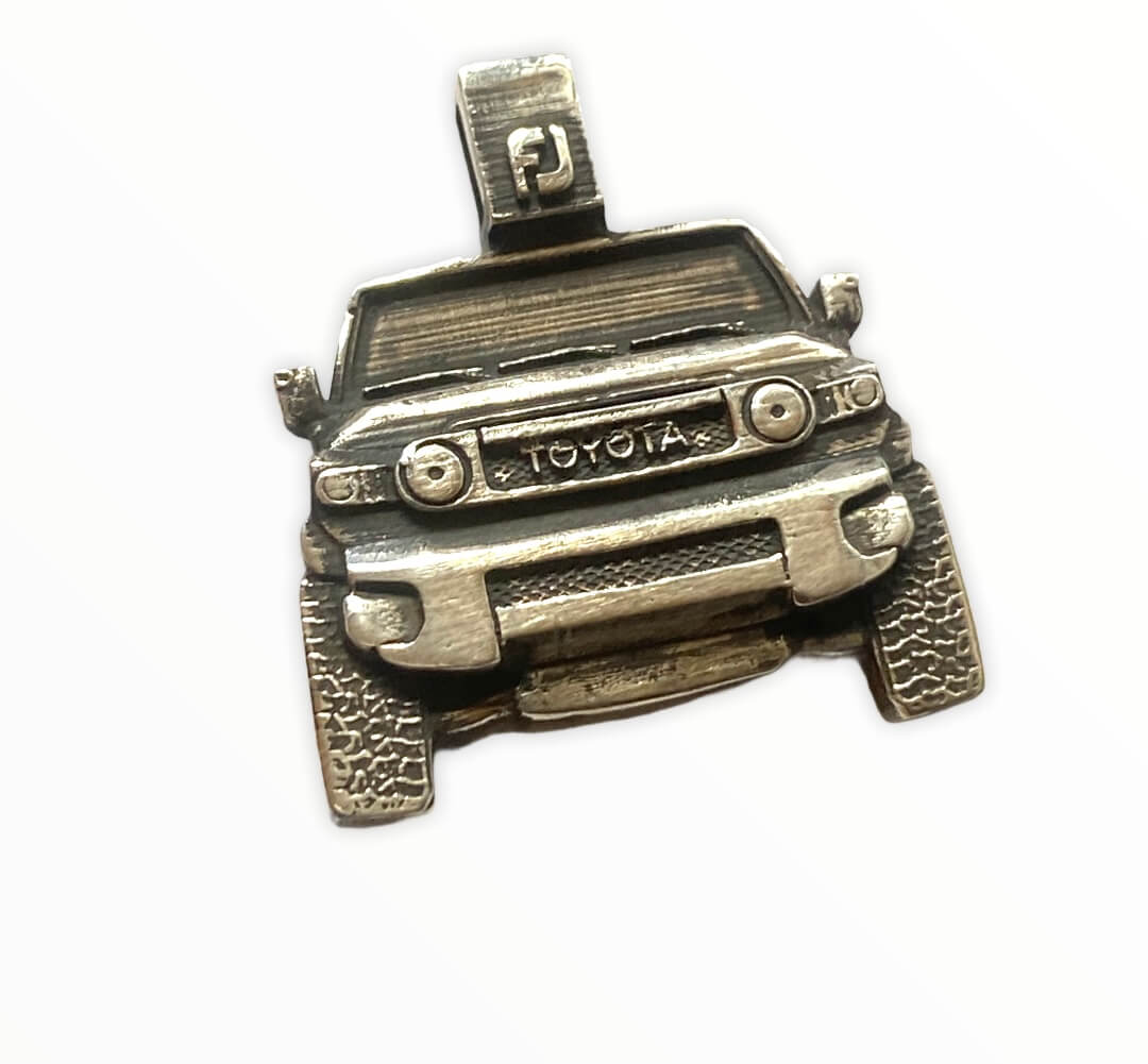 Toyota FJ Cruiser Necklace in Sterling Silver - Image 2