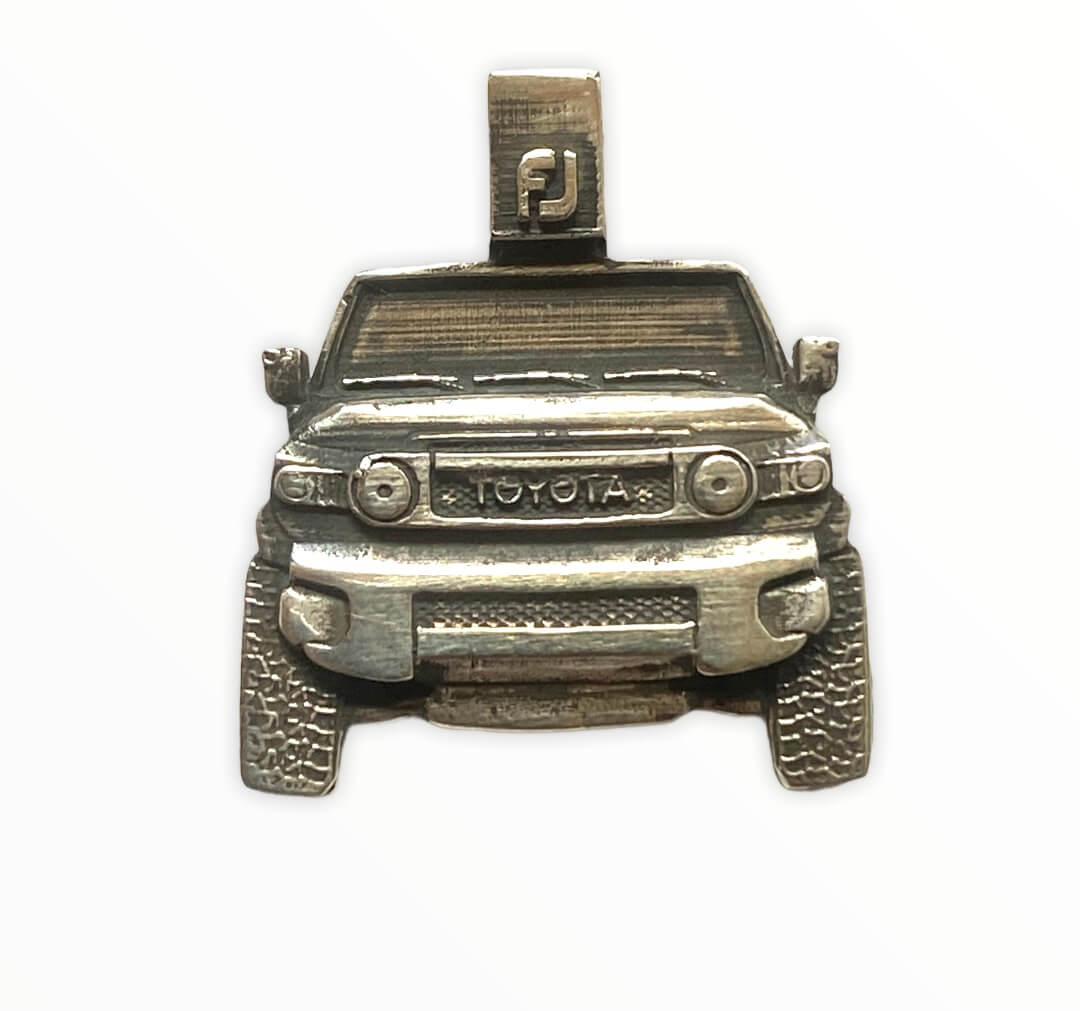 Toyota FJ Cruiser Necklace in Sterling Silver - Image 3
