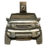 Toyota FJ Cruiser Necklace in Sterling Silver