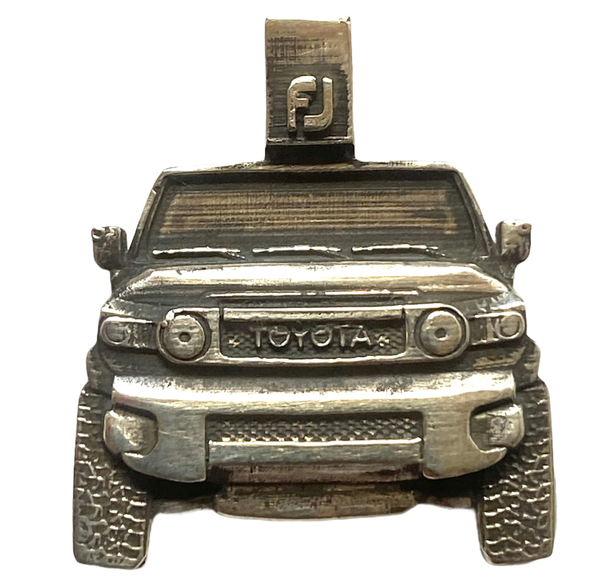 Toyota FJ Cruiser Necklace in Sterling Silver