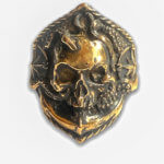 Seafarer Anchor Skull Ring