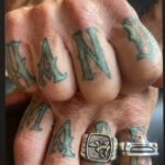 Alternative view of 1950's Winged Mercury Man Ring