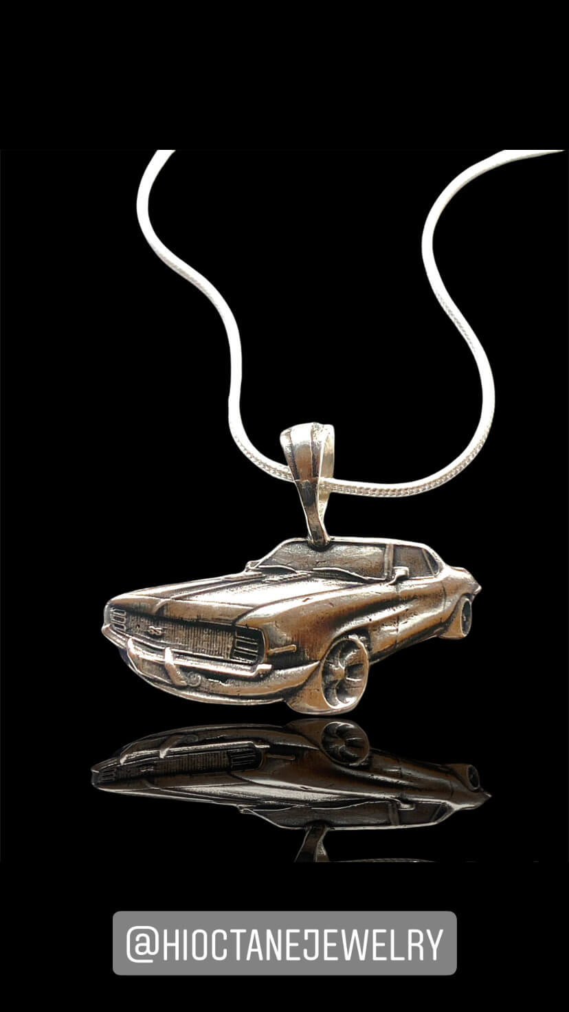 Chevy SS Camaro Necklace - Image 3