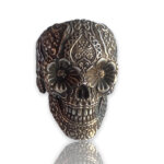 Sugar Skull Ring Dia De Los Muertos Calavera Ring