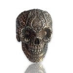 Alternative view of Sugar Skull Ring Dia De Los Muertos Calavera Ring