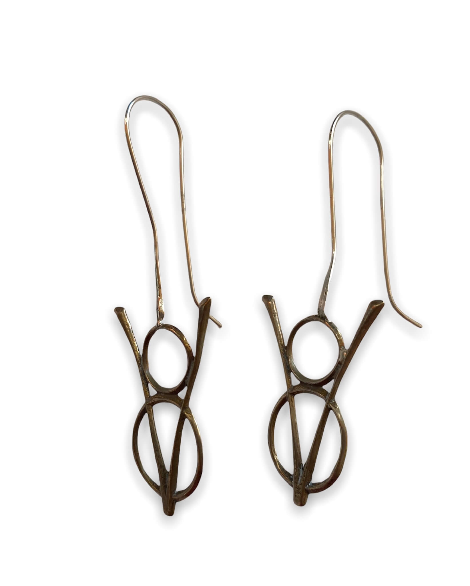 Ford V8 Light Weight Earrings - Image 2