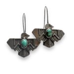 Thunderbird Turquoise Earrings