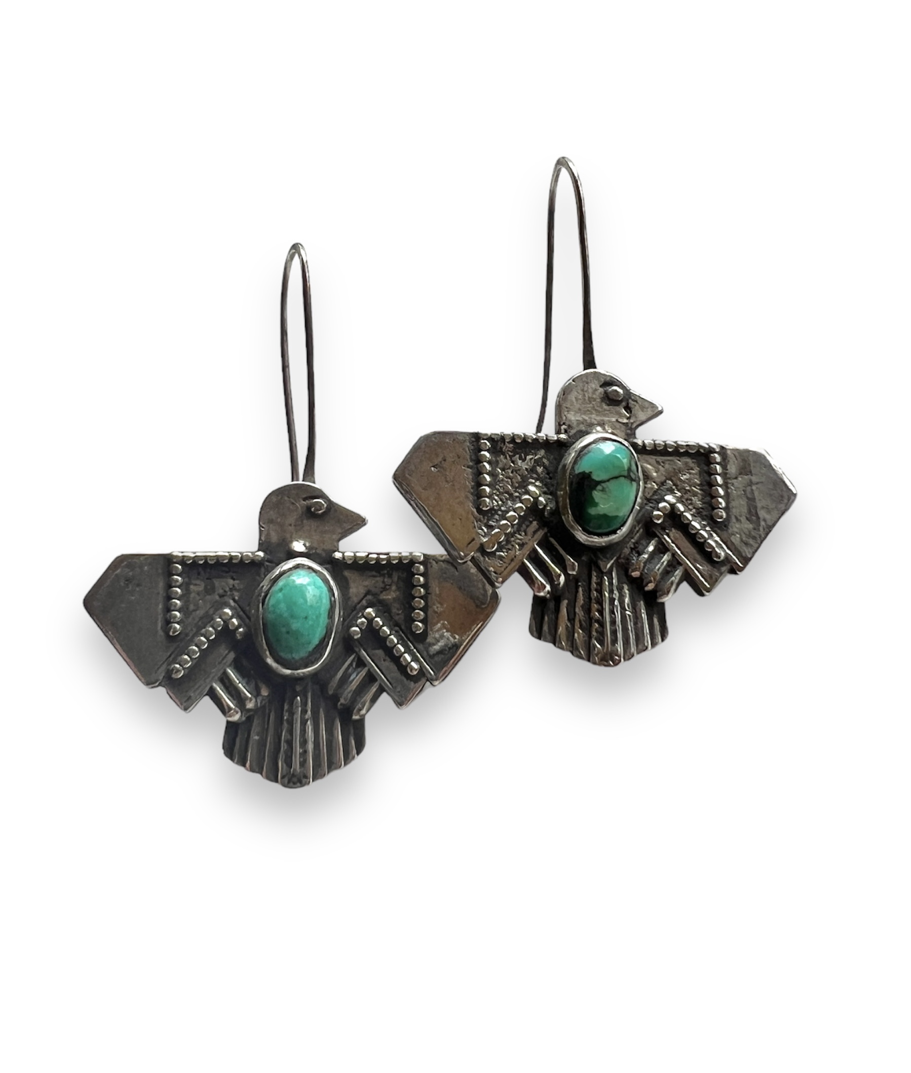 Thunderbird Turquoise Earrings