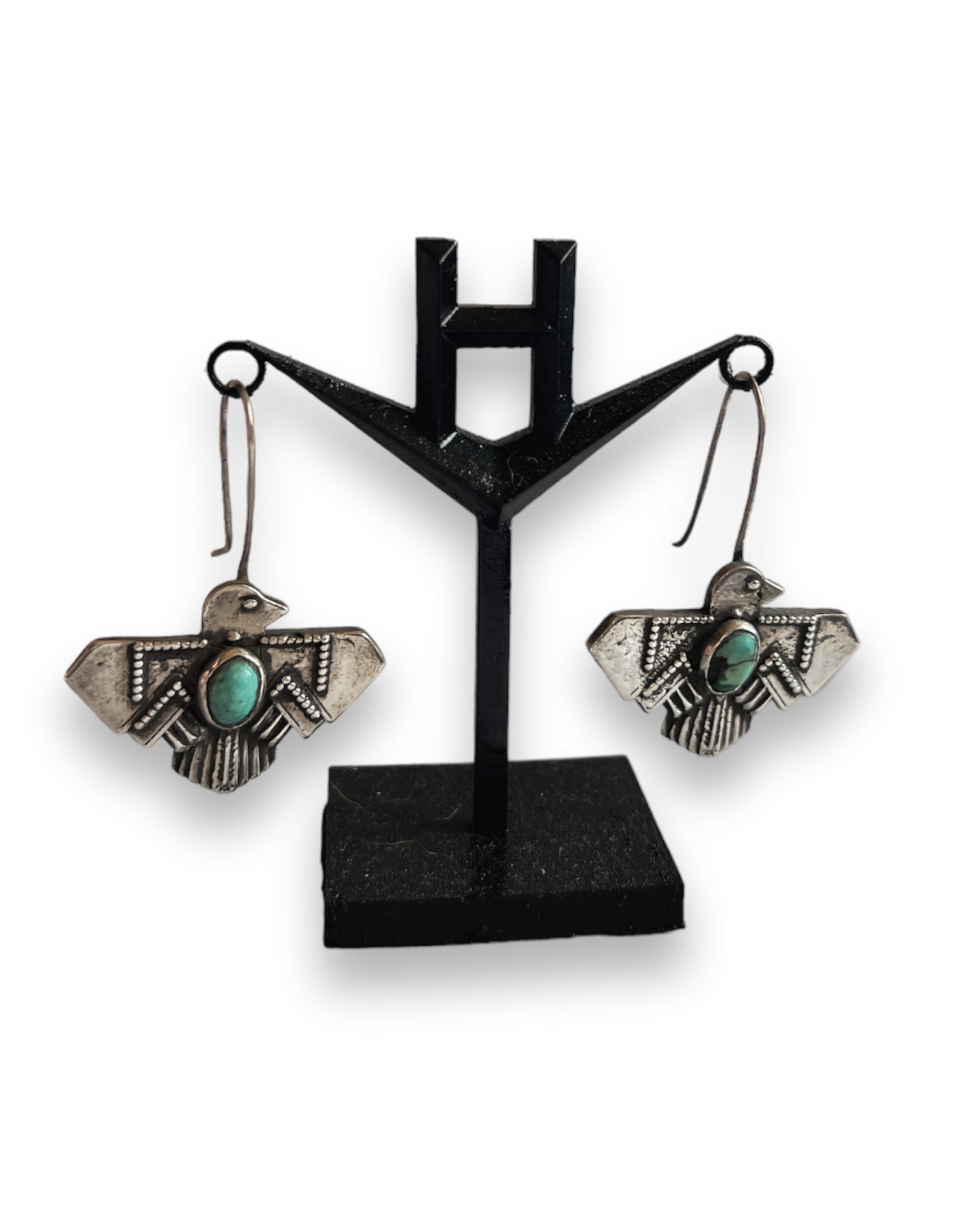 Thunderbird Turquoise Earrings - Image 5