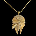 Millennium Falcon-Looking Necklace