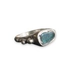 Organic Beach Glass Ring