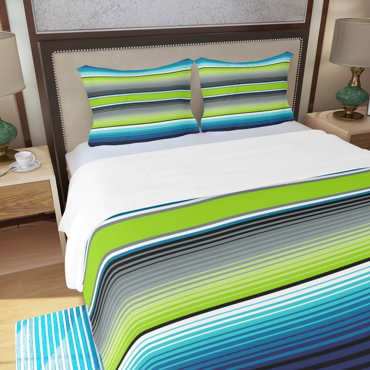 Baja Bound Van Life 3 Piece Duvet Cover Set - Image 4