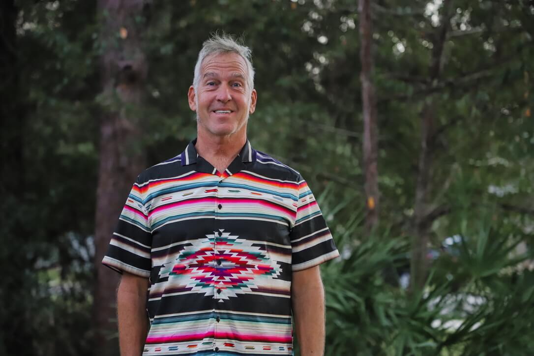 Desert Serape Mens Hawaiian Shirt - Image 2