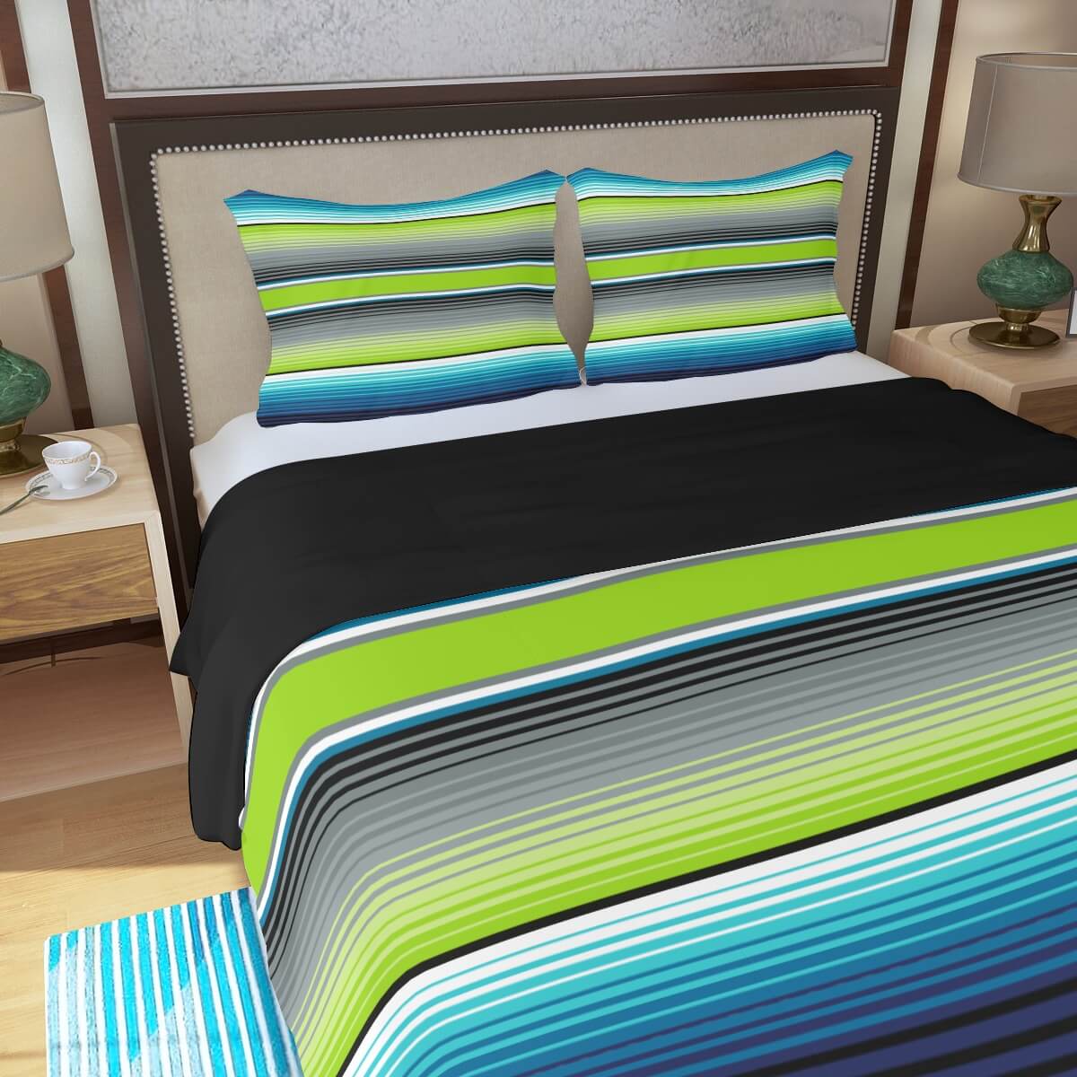 Baja Bound Van Life 3 Piece Duvet Cover Set - Image 5
