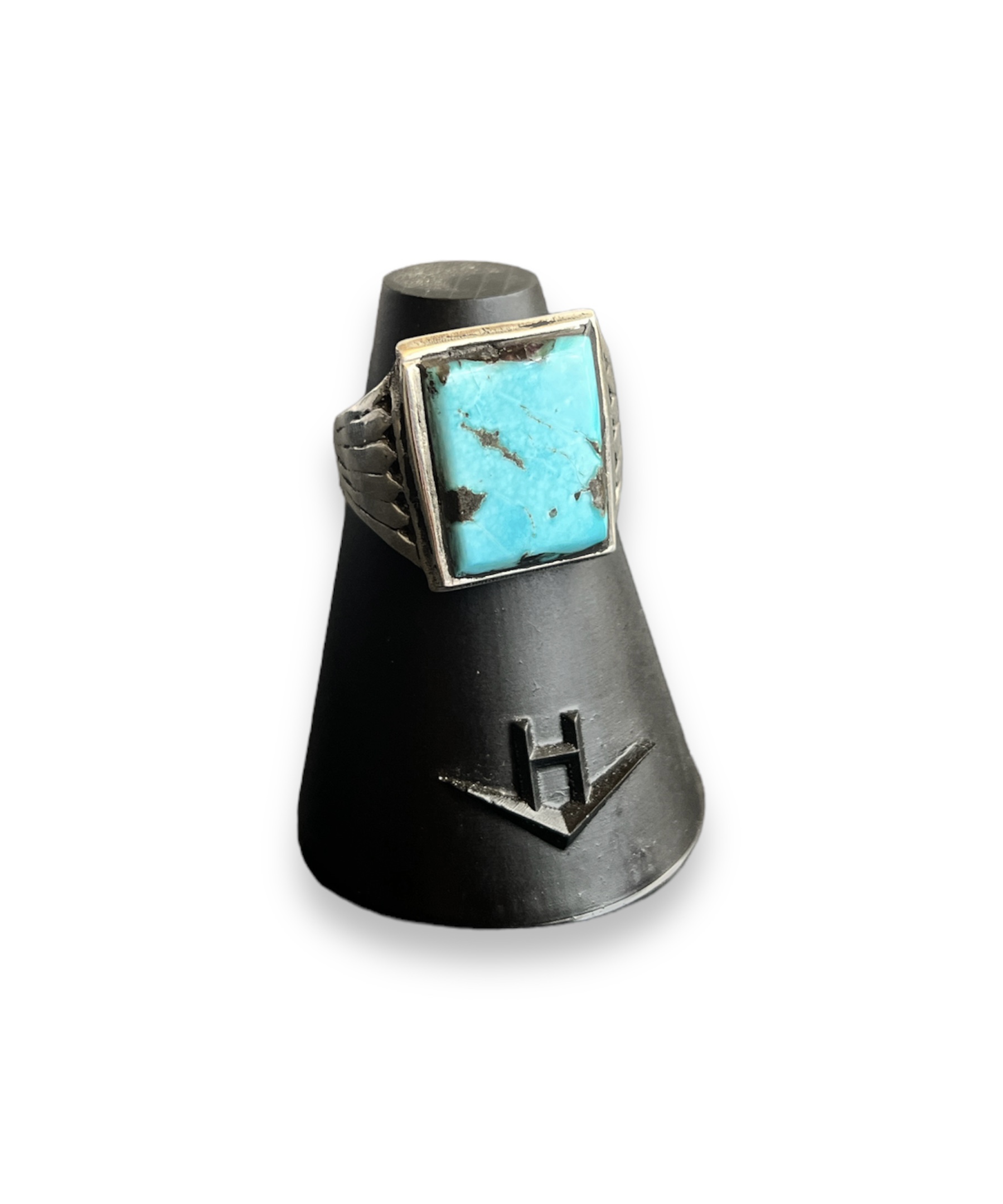 Rectangle Turquoise Signet - Image 3