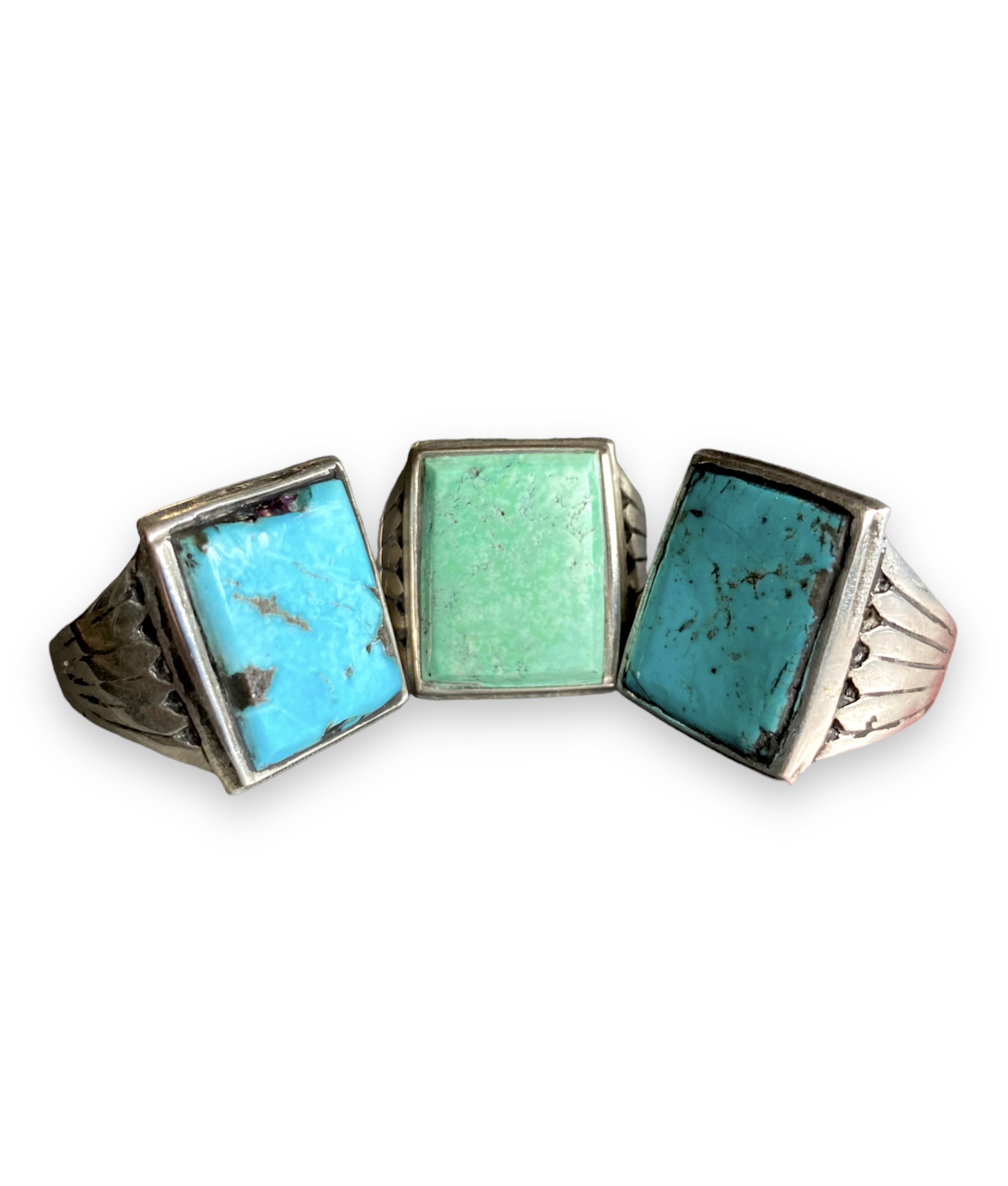 Rectangle Turquoise Signet