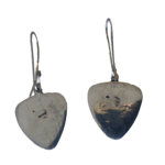 Alternative view of Crimson Skull Guitar Pick Earrings