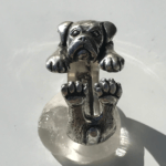 Alternative view of Puppy Boxer Dog Hug Ring