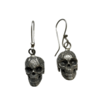 Sugar Skull Ring Dia De Los Muertos Calavera Earrings