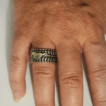 Alternative view of Plain Tire Tread Ring