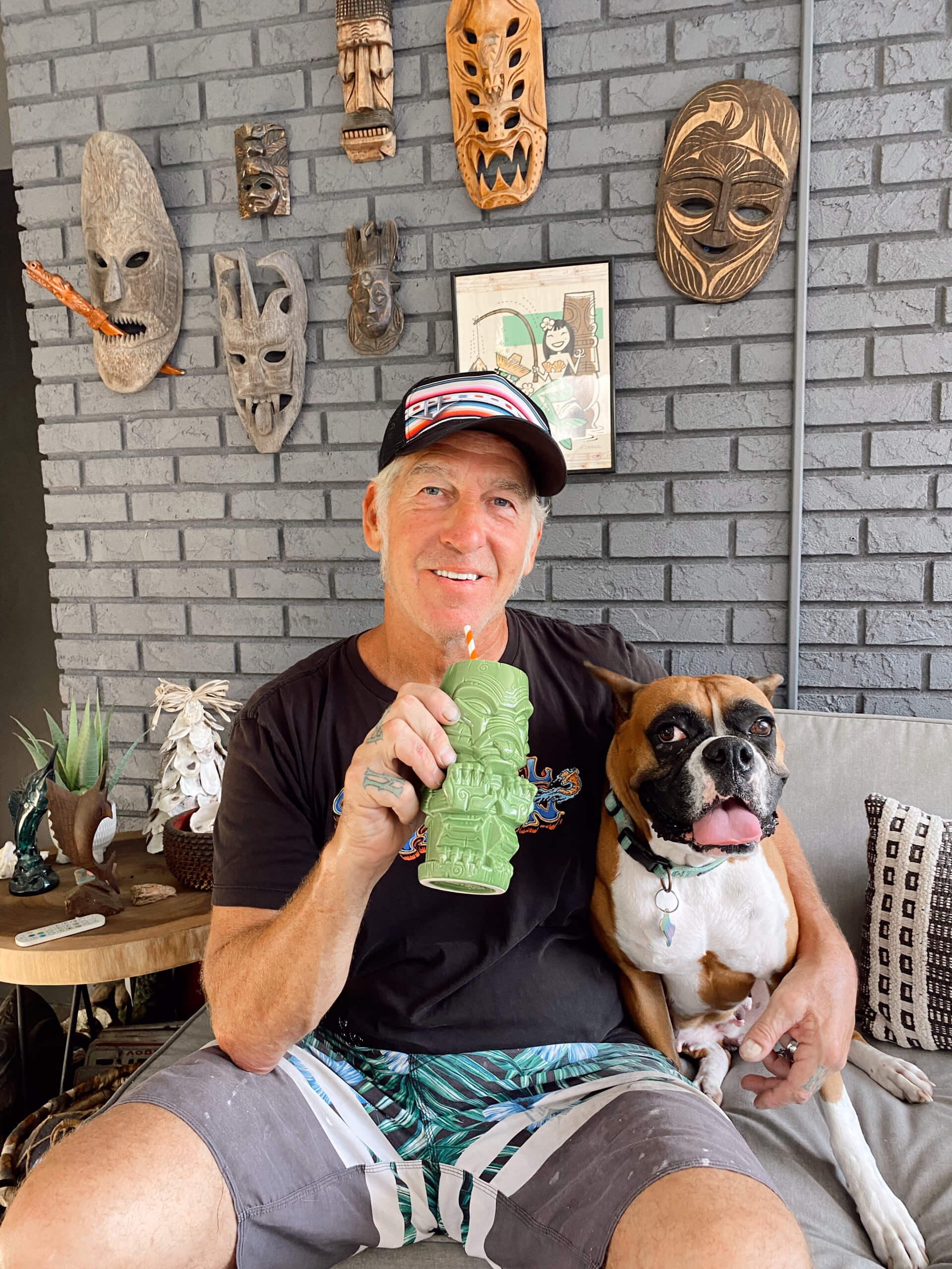 Desert Serape Cap With Mesh - Image 3