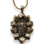 Virgin Mary Lucky Dice Necklace