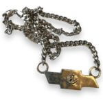 Alternative view of Solid Sterling Chevy Necklace