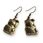 Alternative view of Gold Plated Fortune Kitties