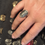 Alternative view of One Eyed Jack Cigar Ring