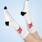 Hi Octane Men's Mobil Pegasus Black Cushioned Crew Socks