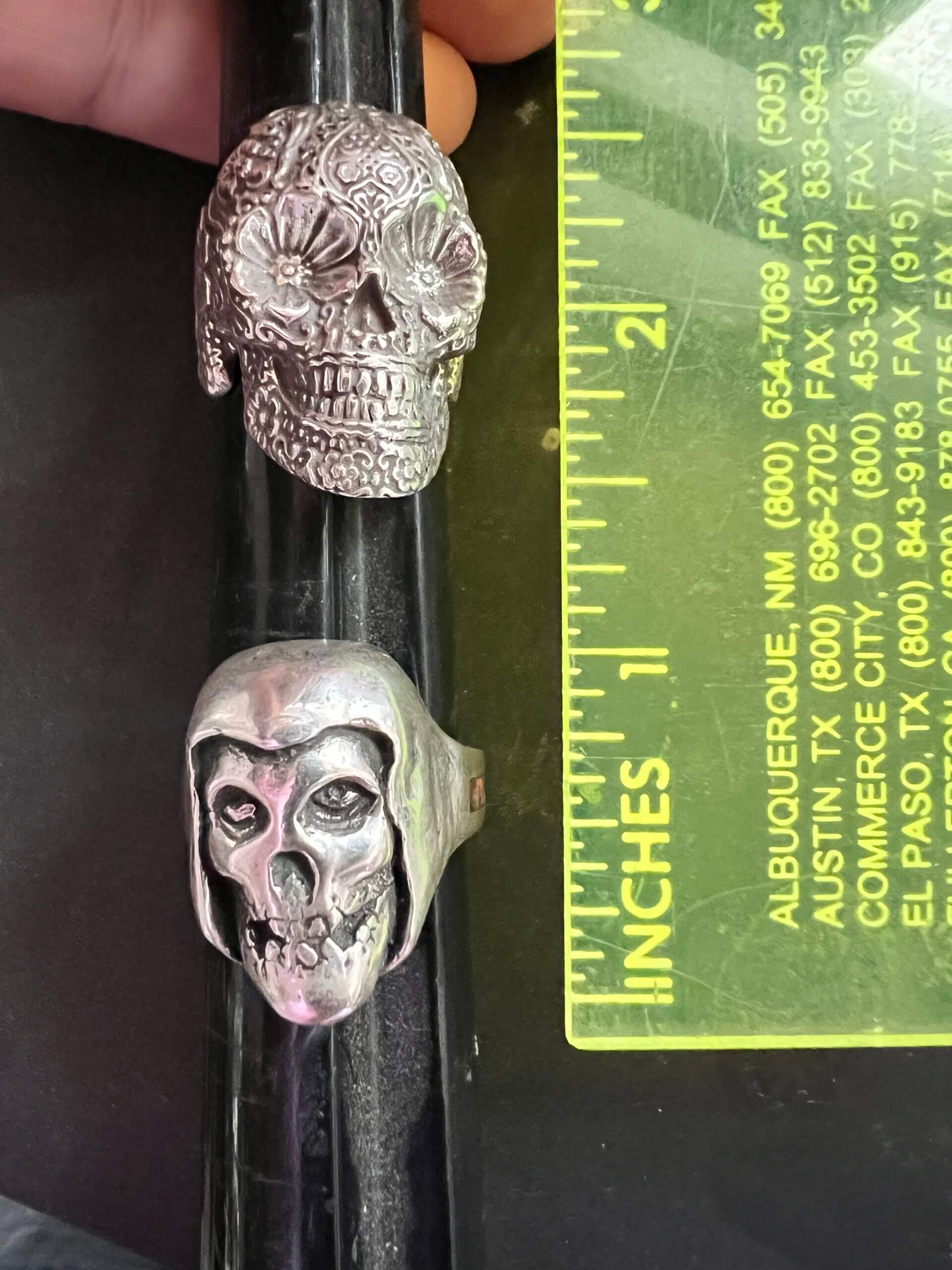 Misfits Crimson Skull Ring - Image 10