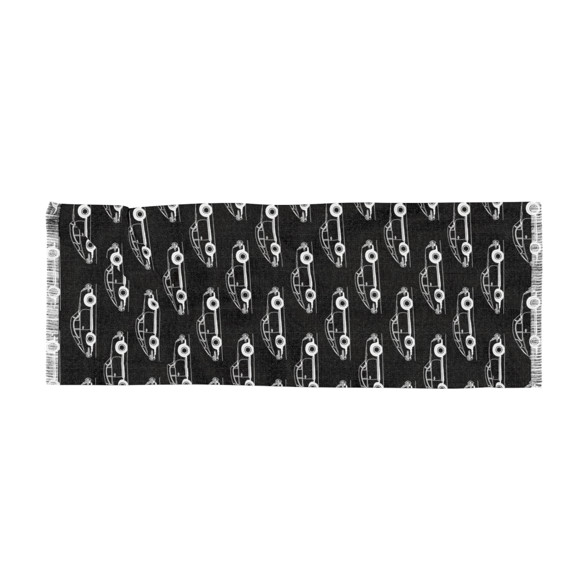 356 Black and White Light Scarf by Hi Octane Jewelry - Image 2